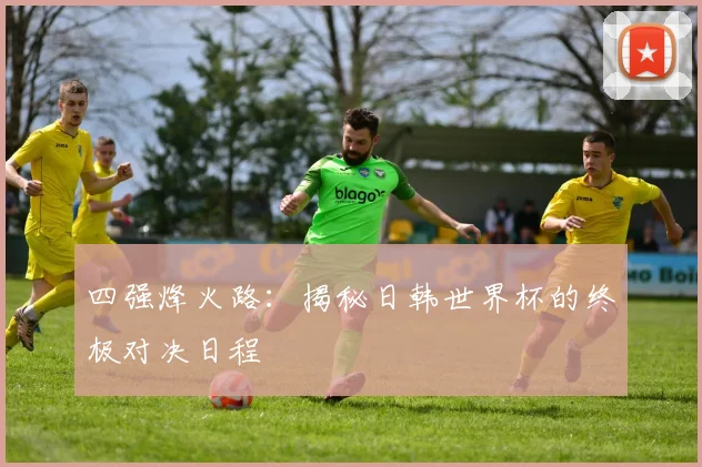 四强烽火路：揭秘日韩世界杯的终极对决日程