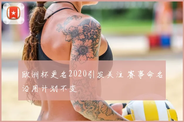 欧洲杯更名2020引发关注 赛事命名沿用计划不变