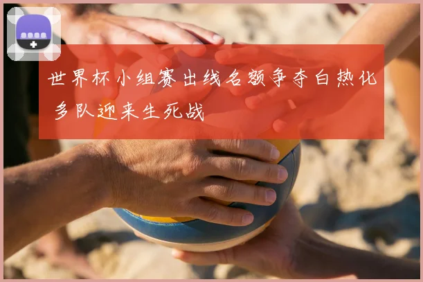 世界杯小组赛出线名额争夺白热化 多队迎来生死战