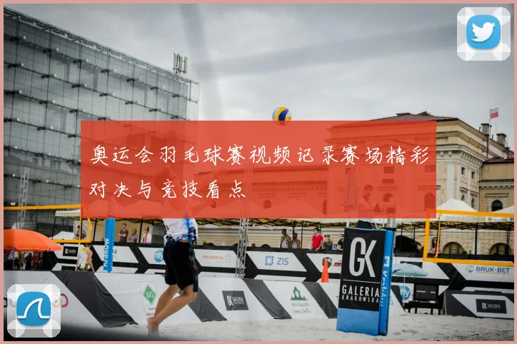 奥运会羽毛球赛视频记录赛场精彩对决与竞技看点